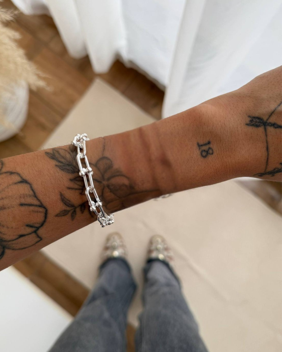 Pulseira Tiffany Prata