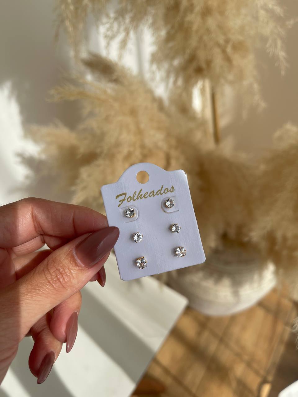 Brincos I Folheados