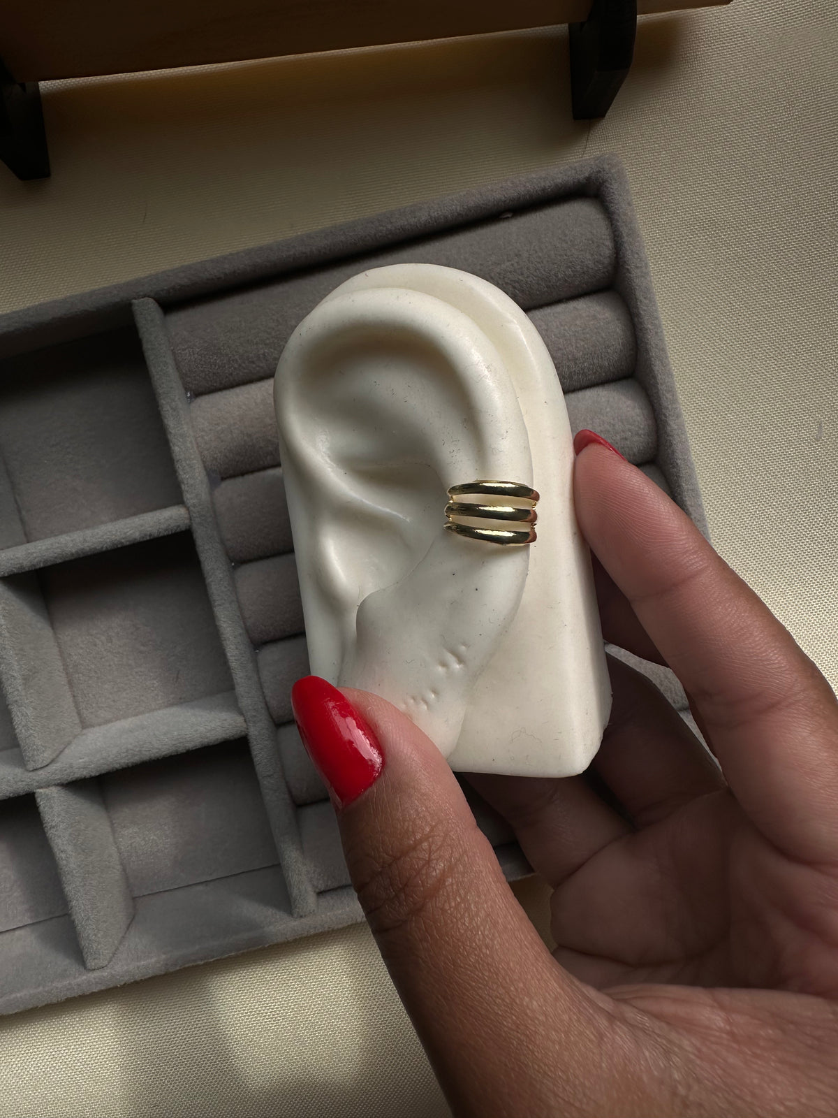 Piercing Trio Fake Dourado